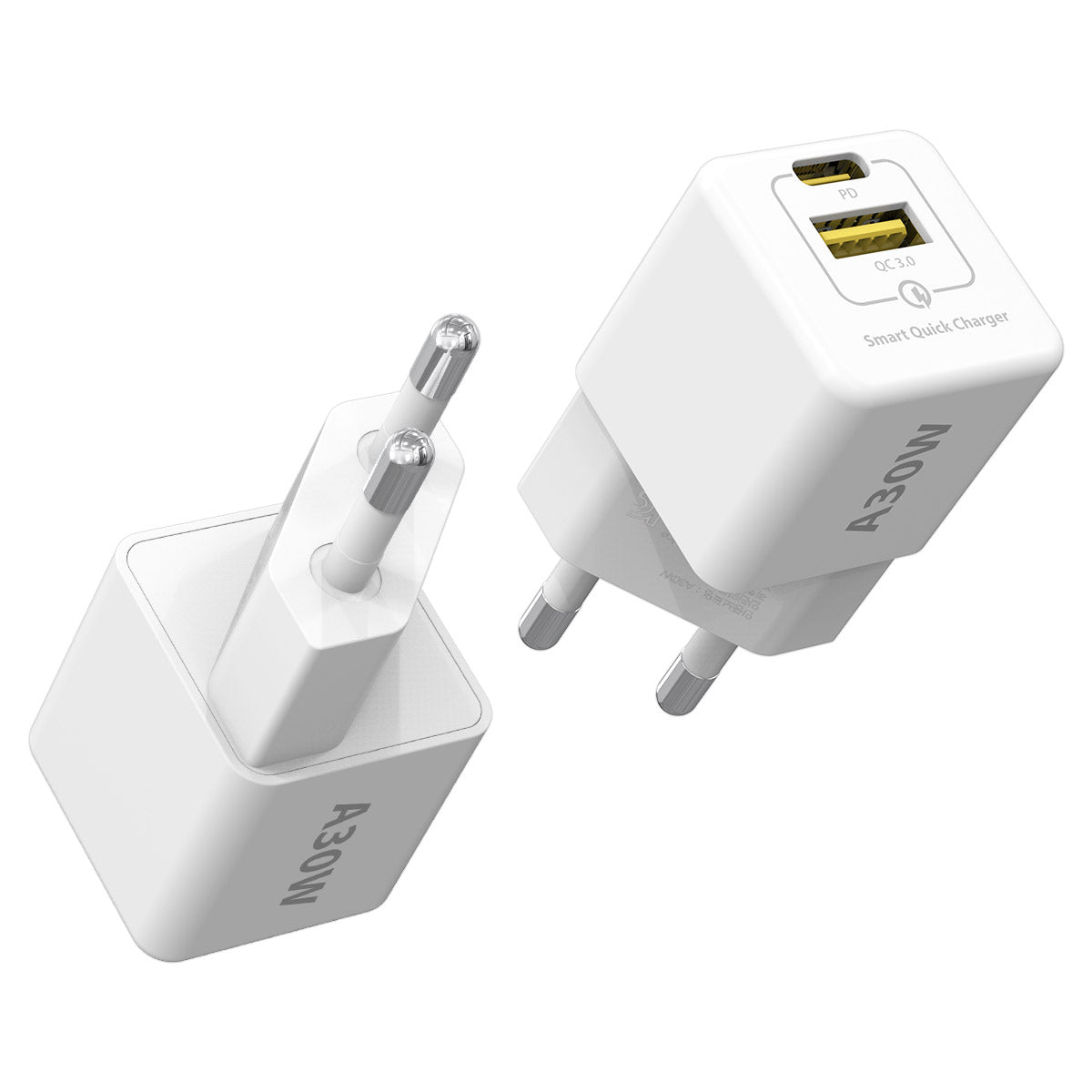 Renergy A30W Compact Fast Charging Adapter by Araree