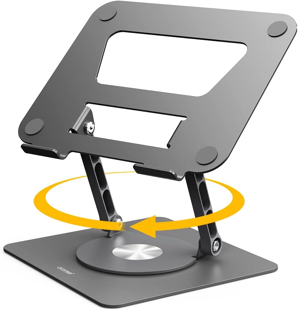 Ergonomic Rotating and Adjustable Laptop Stand