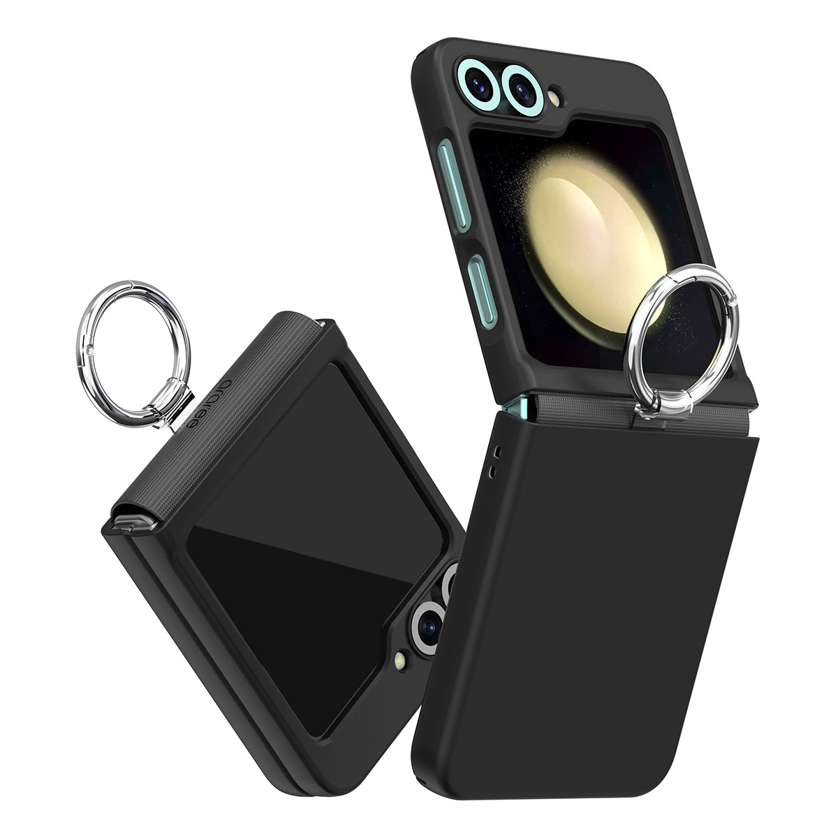 Araree Aero Flex R Case for Samsung Galaxy Flip 6 with Ring - Black