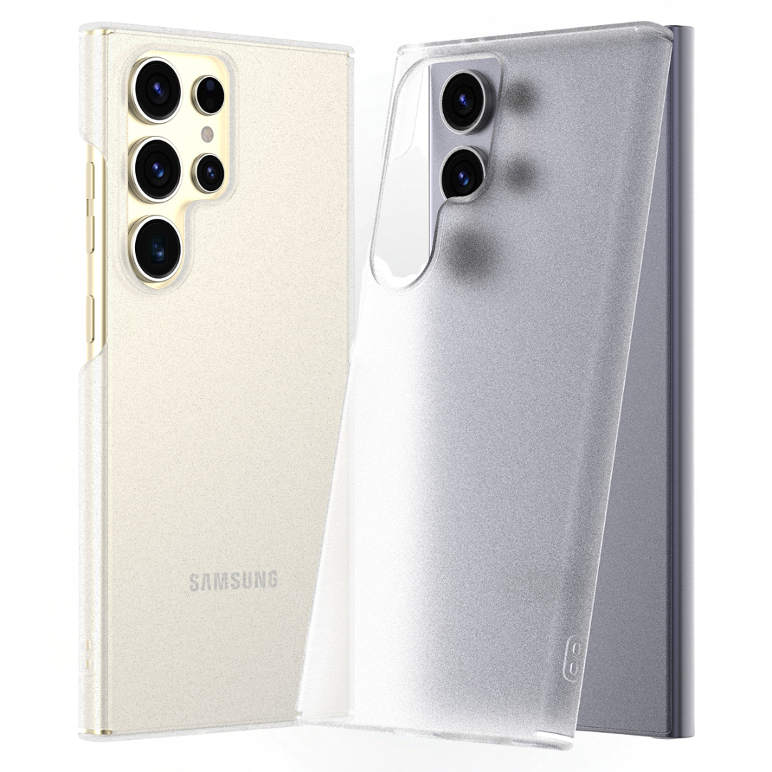 Samsung Galaxy S24 Ultra Clear Matte Hardcover by Araree