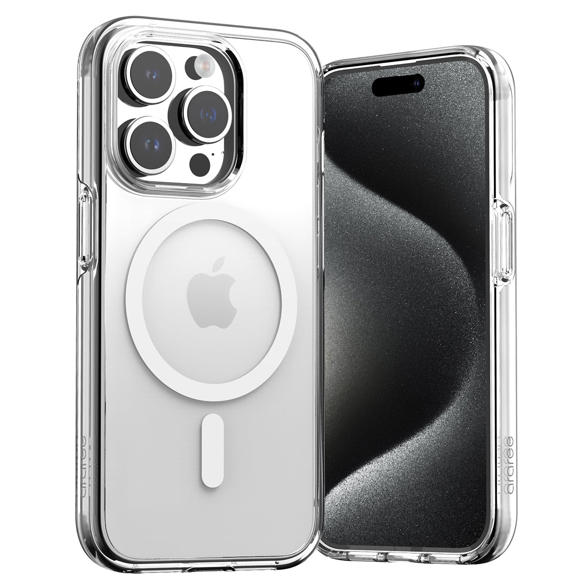 Araree Duple M case for iPhone 15 Pro – Clear